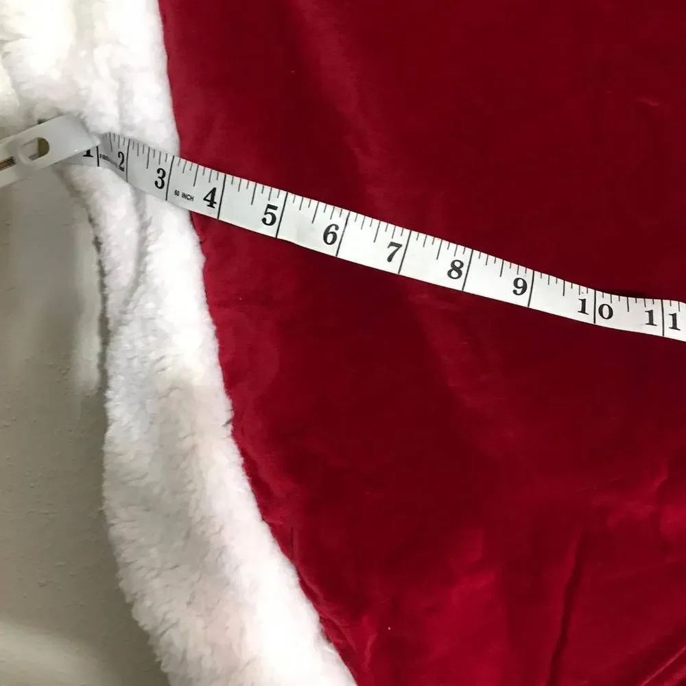 Pottery Barn Santa Claus Inspired Christmas Tree Skirt